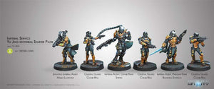 Corvus Belli Miniatures Infinity - Yu Jing - Imperial Service (Yu Jing Sectorial Starter Pack) (Boxed)