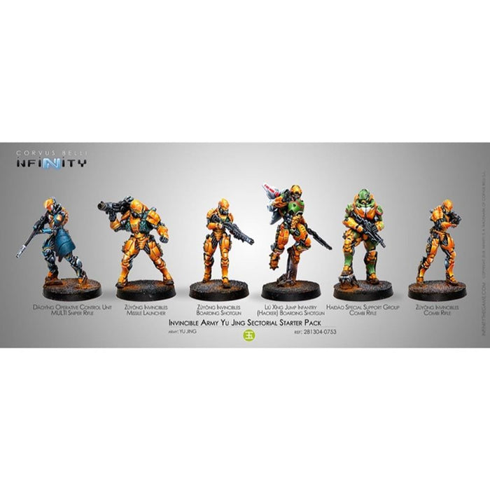 Infinity - Yu Jing - Invincible Army (Yu Jing Sectorial Starter Pack) (Boxed)