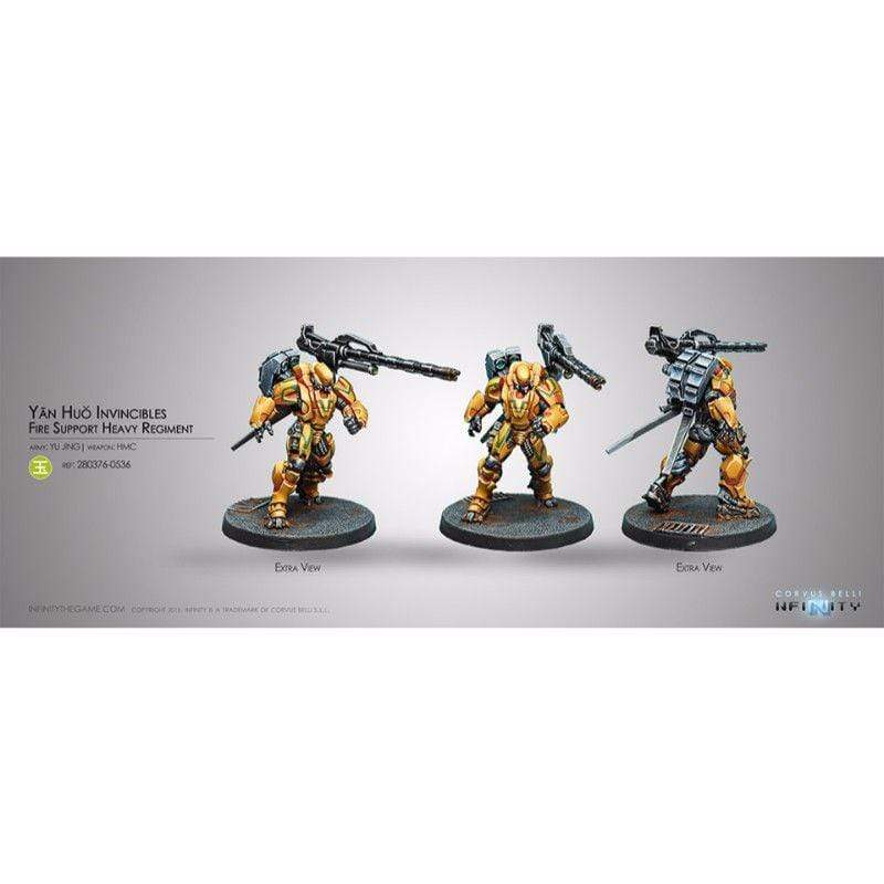 Corvus Belli Miniatures Infinity - Yu Jing - Yan Huo Invincibles (HMC) (Blister)