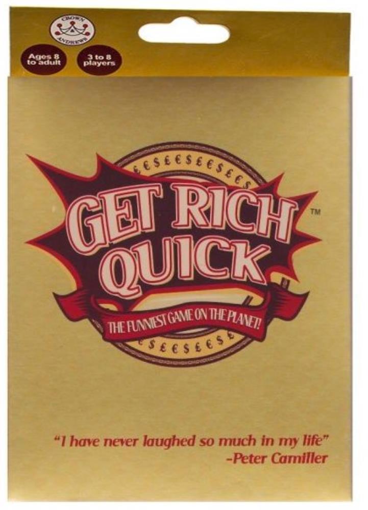 Crown & Andrews Board & Card Games Get Rich Quick (aka Billionaire)