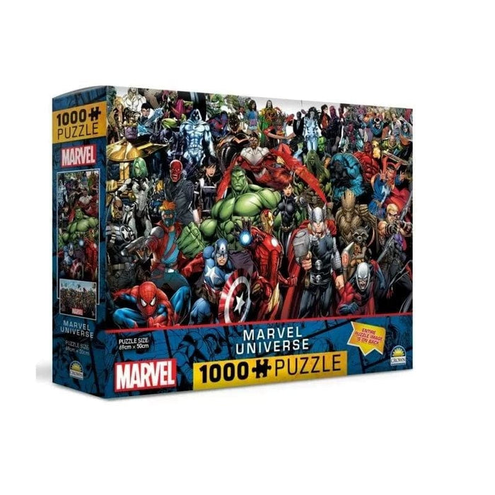 Marvel Universe (1000pc) Puzzle (Assorted)