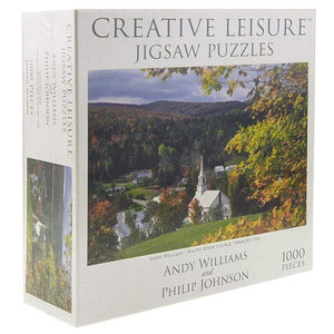 Crown & Andrews Jigsaws Waites River Village, Vermont USA (1000pc)