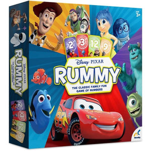 Crown Products Board & Card Games Rummy - Disney Pixar (like Rummikub)