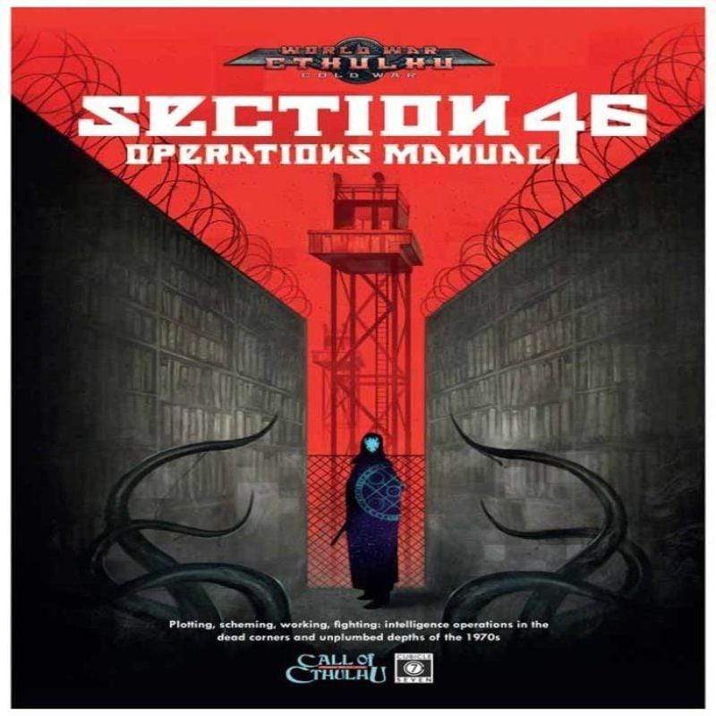 Cubicle 7 Entertainment Roleplaying Games Call of Cthulhu RPG - World War Cthulhu Cold War - Section 46 Operations Manual