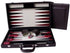 Dal Rossi Classic Games Backgammon - 15" Burgundy Leather (Dal Rossi)