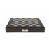 Dal Rossi Classic Games Chess Board - Box with Compartments 16â Carbon Fibre Finish (Dal Rossi)