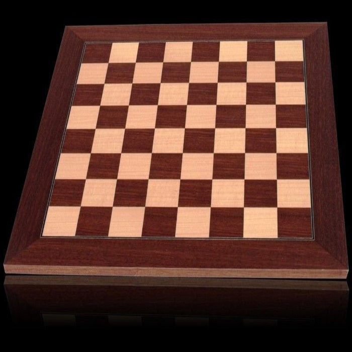 Chess Board - Palisander & Maplewood 50cm (Dal Rossi)
