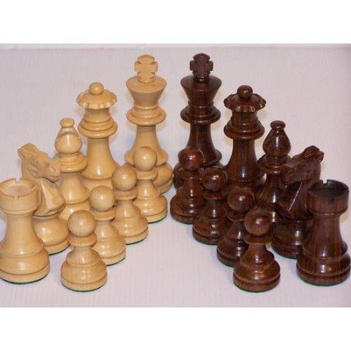 Chess Men - Sheesham / Boxwood 85mm (Dal Rossi)