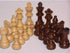 Dal Rossi Classic Games Chess Men - Sheesham / Boxwood 95mm (Dal Rossi)