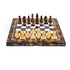 Dal Rossi Classic Games Chess Set - Folding Mosaic Finish 16" (Dal Rossi)