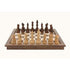 Dal Rossi Classic Games Chess Set - Walnut Folding 44cm - 90mm Pieces (Dal Rossi)