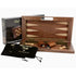 Dal Rossi Classic Games Compendium - 3 in 1 Folding Walnut Deluxe Wooden 40cm