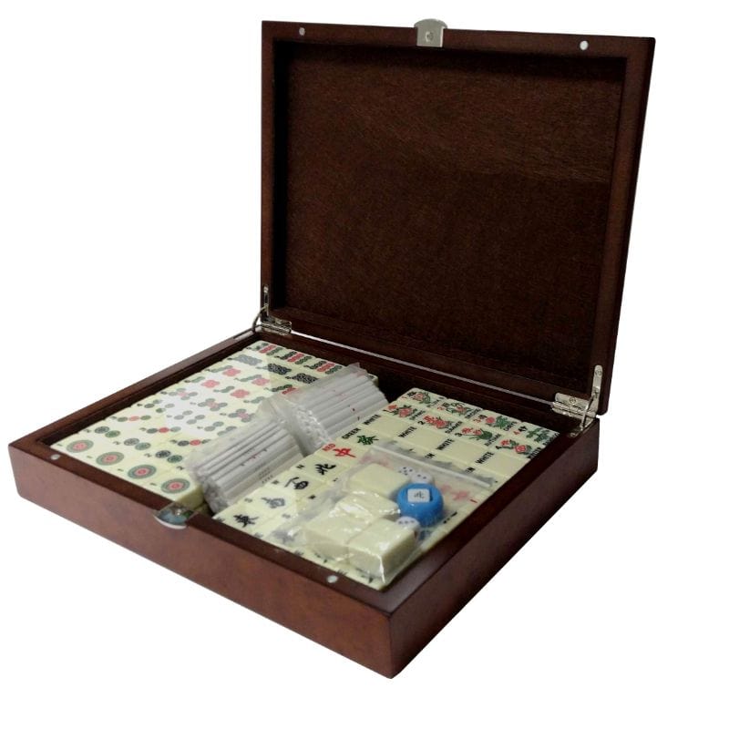 Dal Rossi Classic Games Mah Jong - Wood Case 32cm (Dal Rossi)