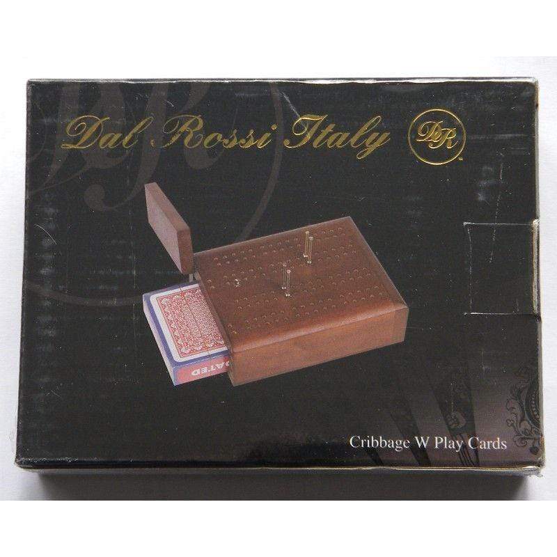 Dal Rossi Playing Cards Cribbage Wood with Playing Cards (Dal Rossi)