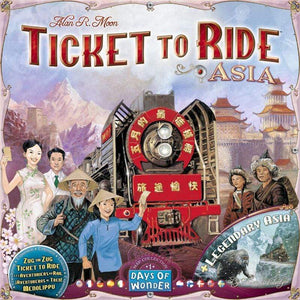 Days of Wonder Board & Card Games Ticket to Ride - Asia & Legendary Asia Map Expansion