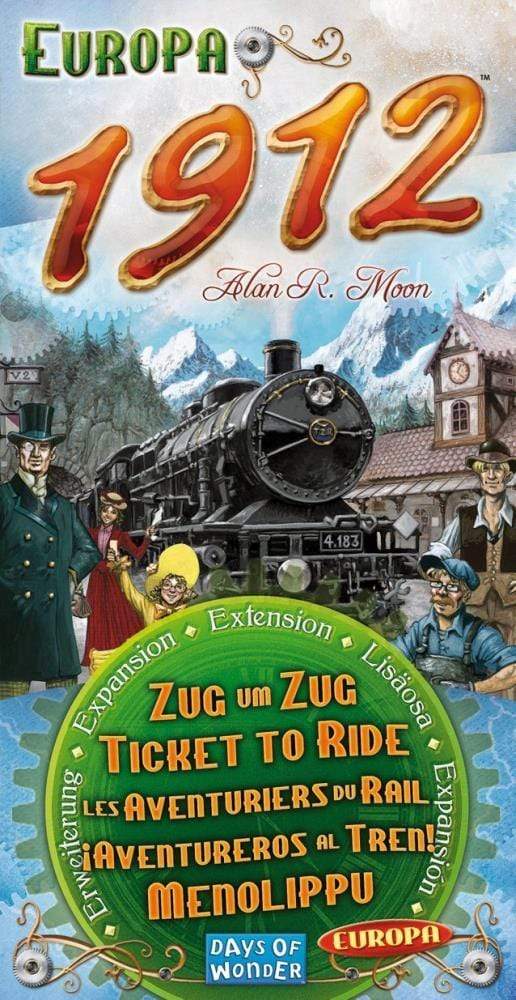 Days of Wonder Board & Card Games Ticket to Ride - Europa 1912 Expansion