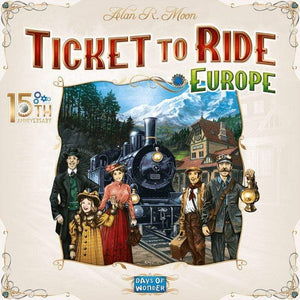 Days of Wonder Board & Card Games Ticket to Ride - Europe 15th Anniversary Edition