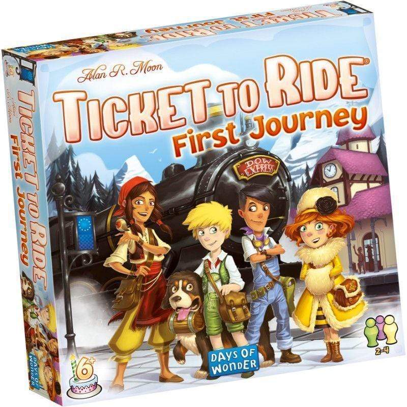 Days of Wonder Board & Card Games Ticket to Ride - Europe - First Journey