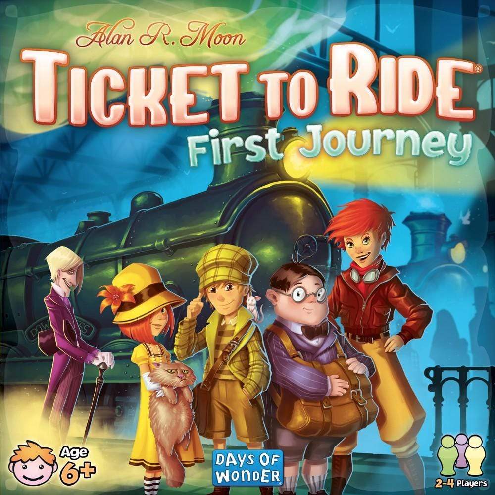 Days of Wonder Board & Card Games Ticket to Ride - First Journey