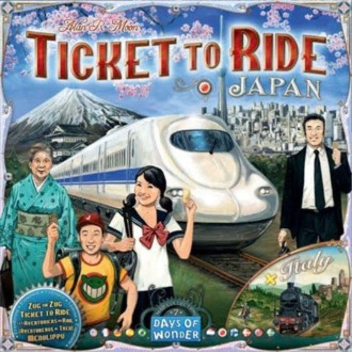 Ticket to Ride - Japan & Italy Map Expansion
