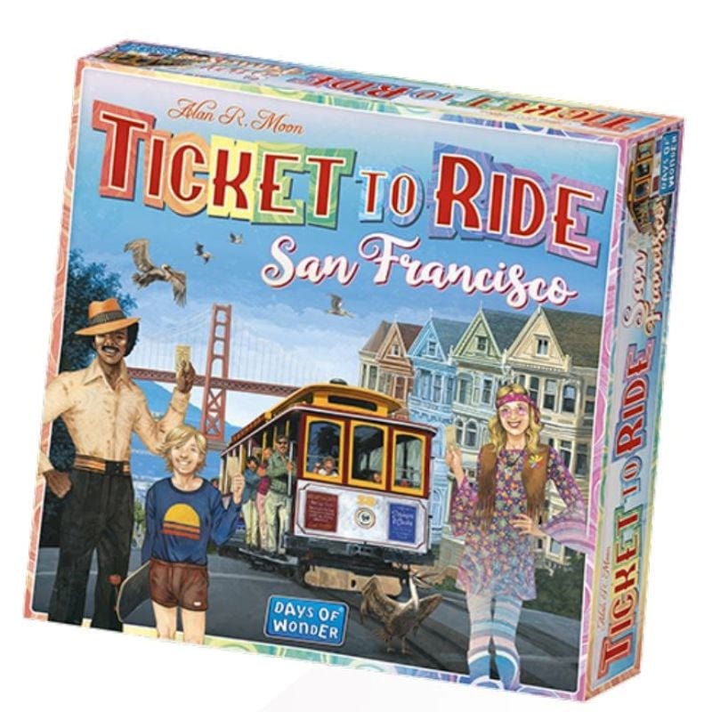 Days of Wonder Board & Card Games Ticket to Ride San Francisco (August Release)