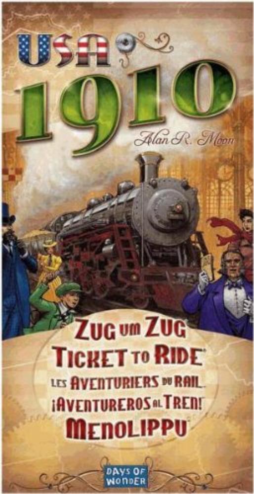 Days of Wonder Board & Card Games Ticket to Ride - USA 1910 Expansion