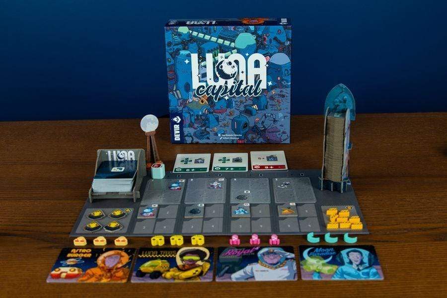 Devir Board & Card Games LUNA Capital (Release date 1/10/21)
