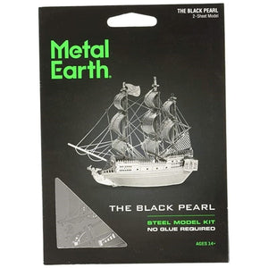 Divisible by Zero Construction Puzzles Metal Earth - The Black Pearl