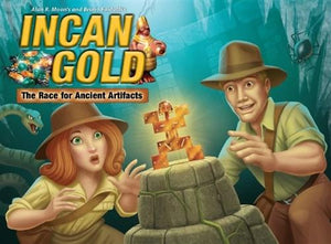 Eagle Games Board & Card Games Incan Gold (Gryphon Bookshelf Edition)