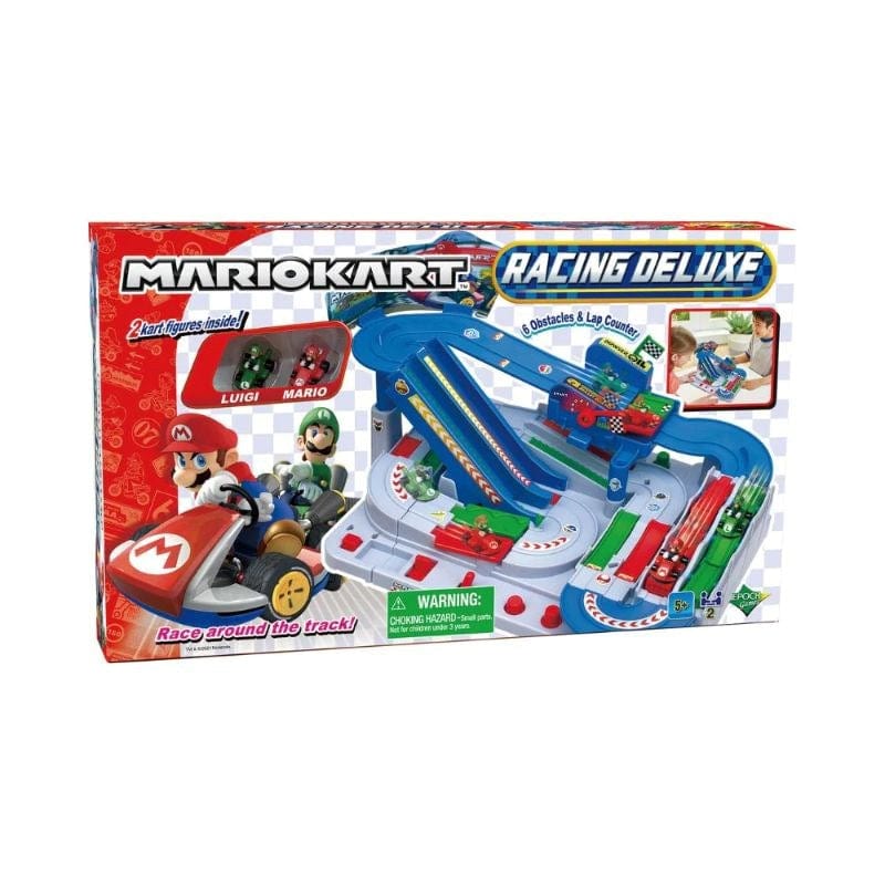 Epoch Games Board & Card Games Super Mario - Mario Kart Racing Deluxe