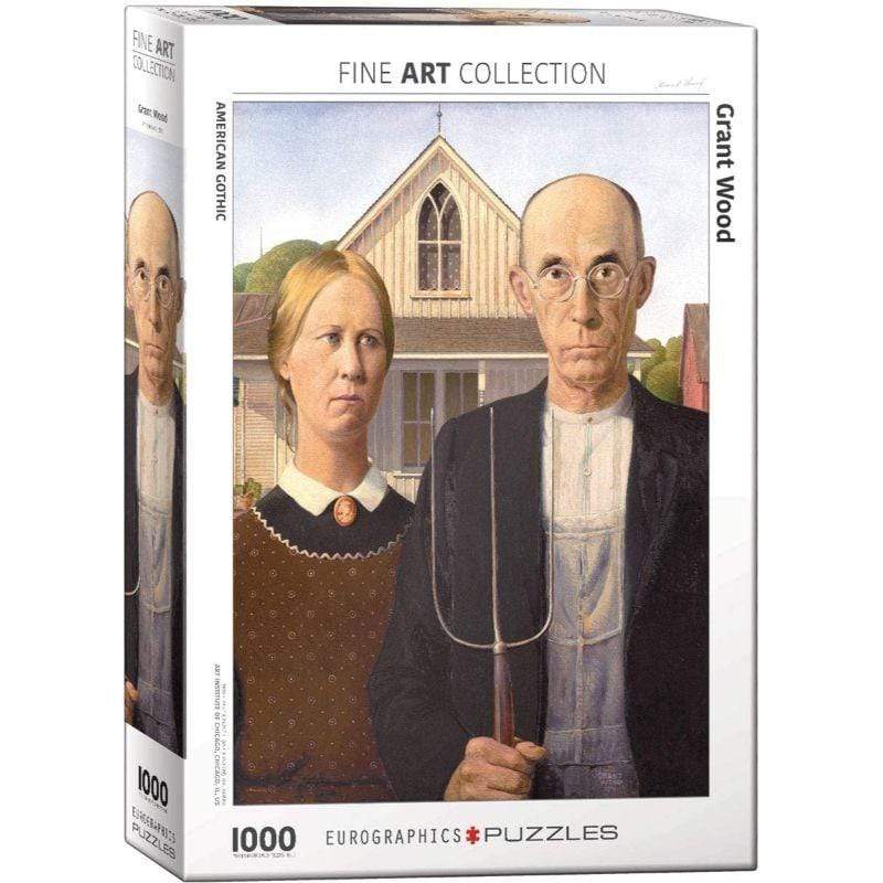 Eurographics Jigsaws American Gothic (1000pc) Eurographics