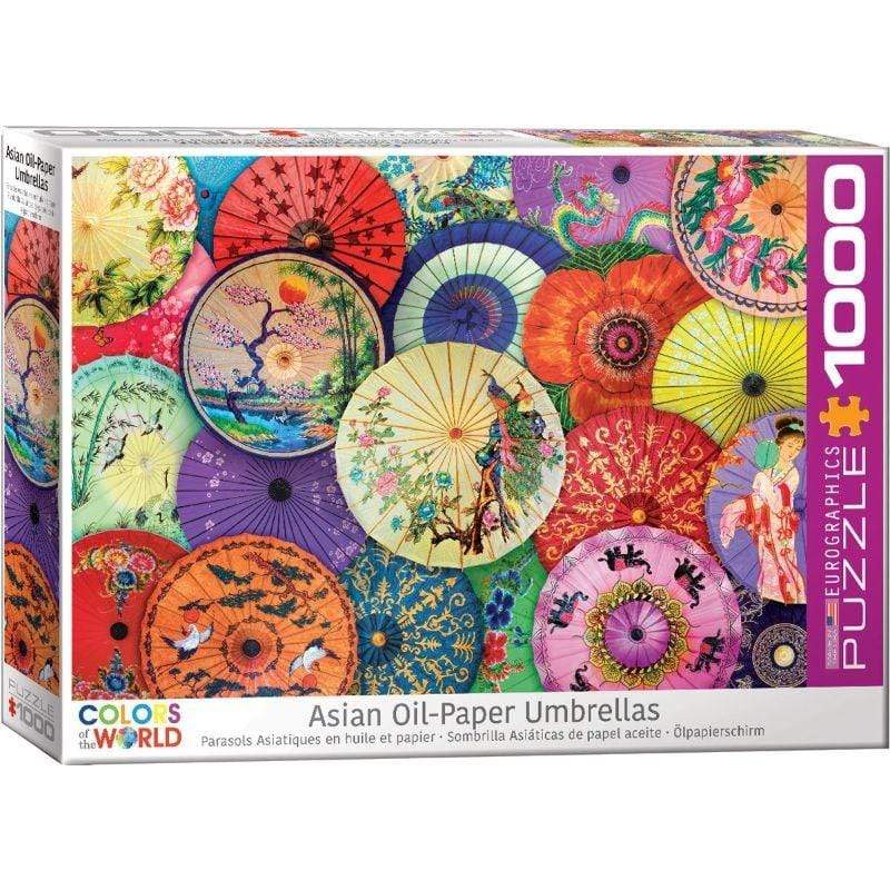 Eurographics Jigsaws Asian Oil - Paper Umberllas (1000pc) Eurographics
