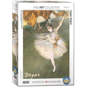 Eurographics Jigsaws Ballerina - Degas - Fine Art Collection  (1000pc) Eurographics