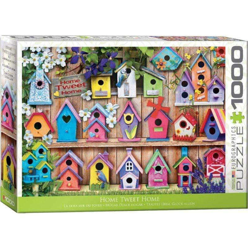 Eurographics Jigsaws Birdhouses (1000pc) Eurographics