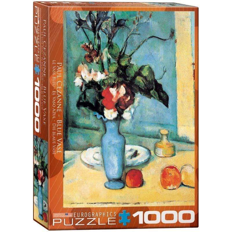 Eurographics Jigsaws Blue Vase - Cezanne (1000pc) Eurographics
