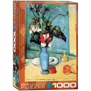 Eurographics Jigsaws Blue Vase - Cezanne (1000pc) Eurographics