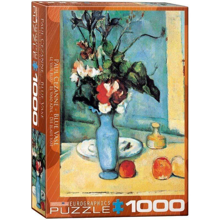 Blue Vase - Cezanne (1000pc) Eurographics