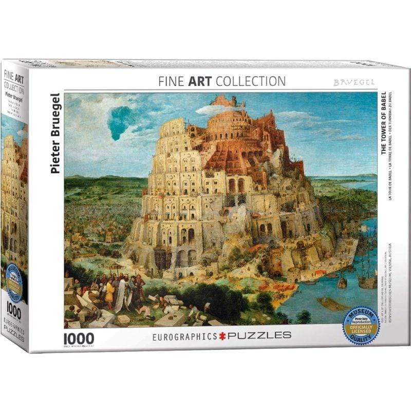 Eurographics Jigsaws Bosch - Tower of Babel (1000pc) Eurographics