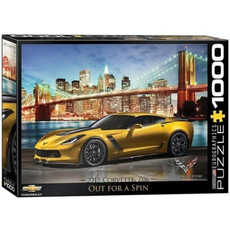 Eurographics Jigsaws Corvette Z06 in New York (1000pc) Eurographics