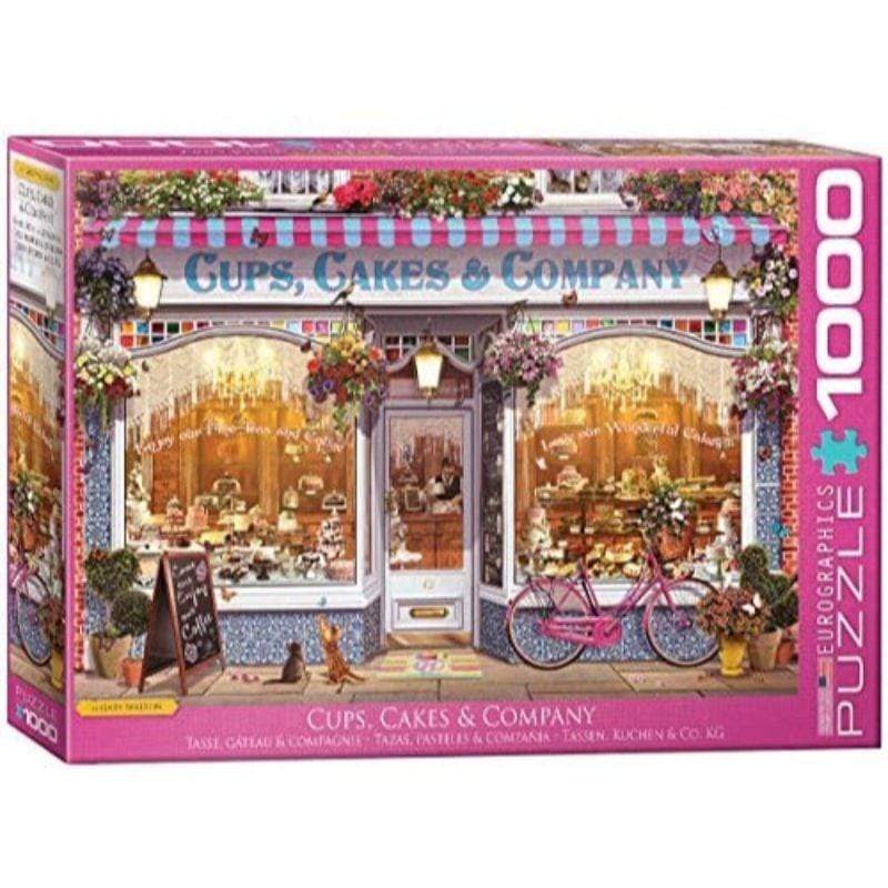 Eurographics Jigsaws Cups Cakes & Co (1000pc) Eurographics