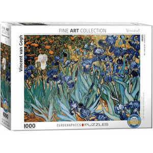 Eurographics Jigsaws Irises - Van Gogh - Fine Art Collection (1000pc) Eurographics