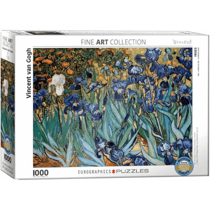 Irises - Van Gogh - Fine Art Collection (1000pc) Eurographics