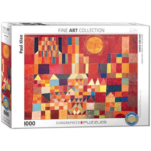 Eurographics Jigsaws Klee - Castle & Sun (1000pc) Eurographics