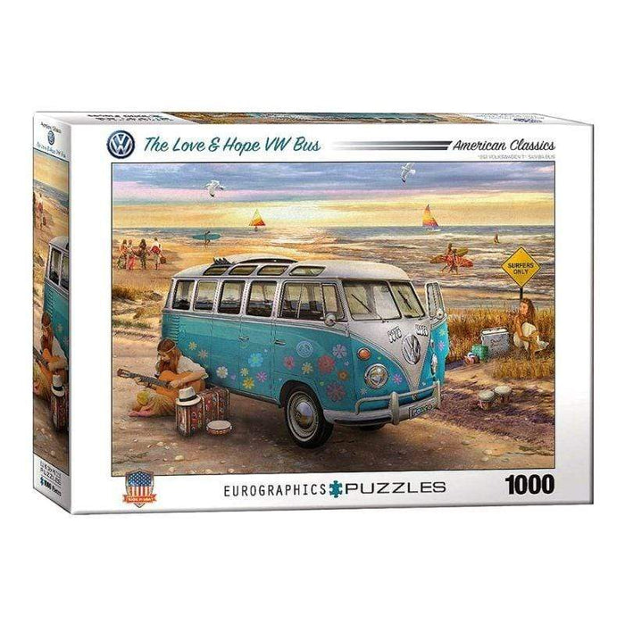 Love & Hope VW Bus (1000pc) Eurographics