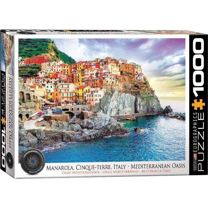 Manarola, Cinque-Terre, Italy (1000pc) Eurographics