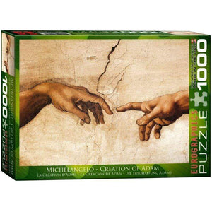 Eurographics Jigsaws Michelangelo - Creation of Adam (1000pc) Eurographics
