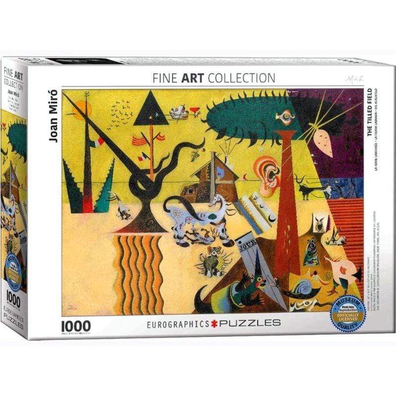 Eurographics Jigsaws Miro - The Tilled Field (1000pc) Eurographics