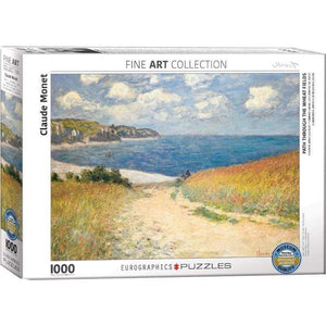 Eurographics Jigsaws Monet - Path Thru Wheat Field (1000pc) Eurographics