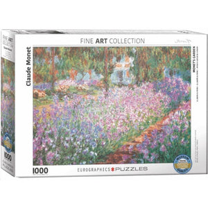 Eurographics Jigsaws Monet’s Garden - Monet - Fine Art Collection (1000pc) Eurographics