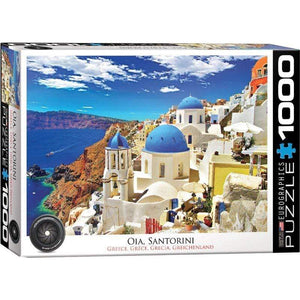 Eurographics Jigsaws Oia, Santorini, Greece (1000pc) Eurographics